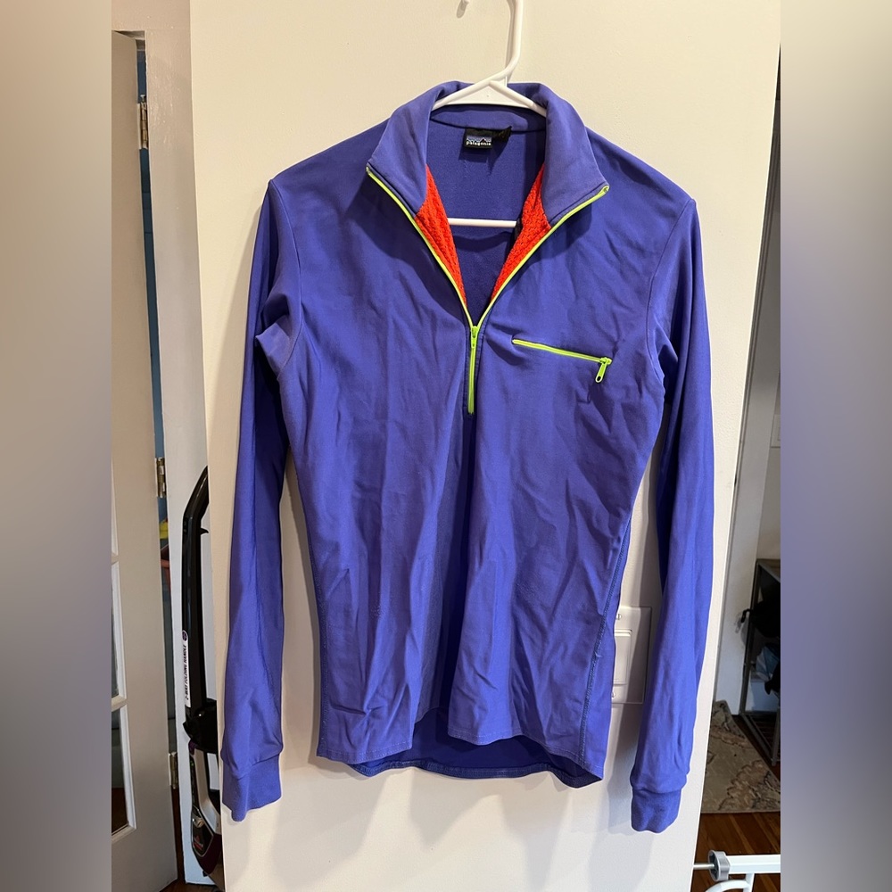 Vintage Patagonia Half zip long sleeve shirt